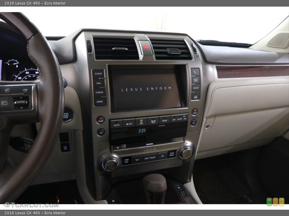 Ecru Interior Controls for the 2016 Lexus GX 460 #145291429