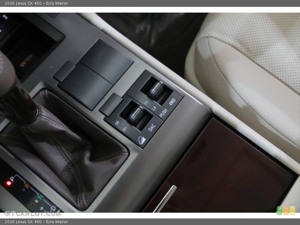 Ecru Interior Controls for the 2016 Lexus GX 460 #145291474