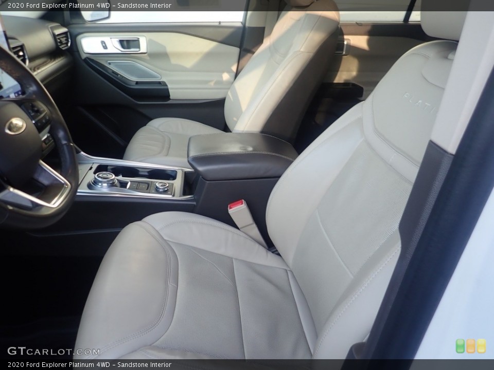 Sandstone Interior Front Seat for the 2020 Ford Explorer Platinum 4WD #145291699
