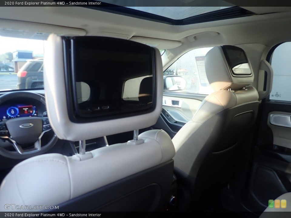 Sandstone Interior Entertainment System for the 2020 Ford Explorer Platinum 4WD #145291708