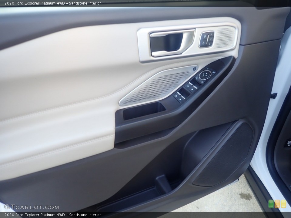 Sandstone Interior Door Panel for the 2020 Ford Explorer Platinum 4WD #145291714