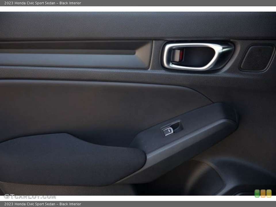 Black Interior Door Panel for the 2023 Honda Civic Sport Sedan #145295024