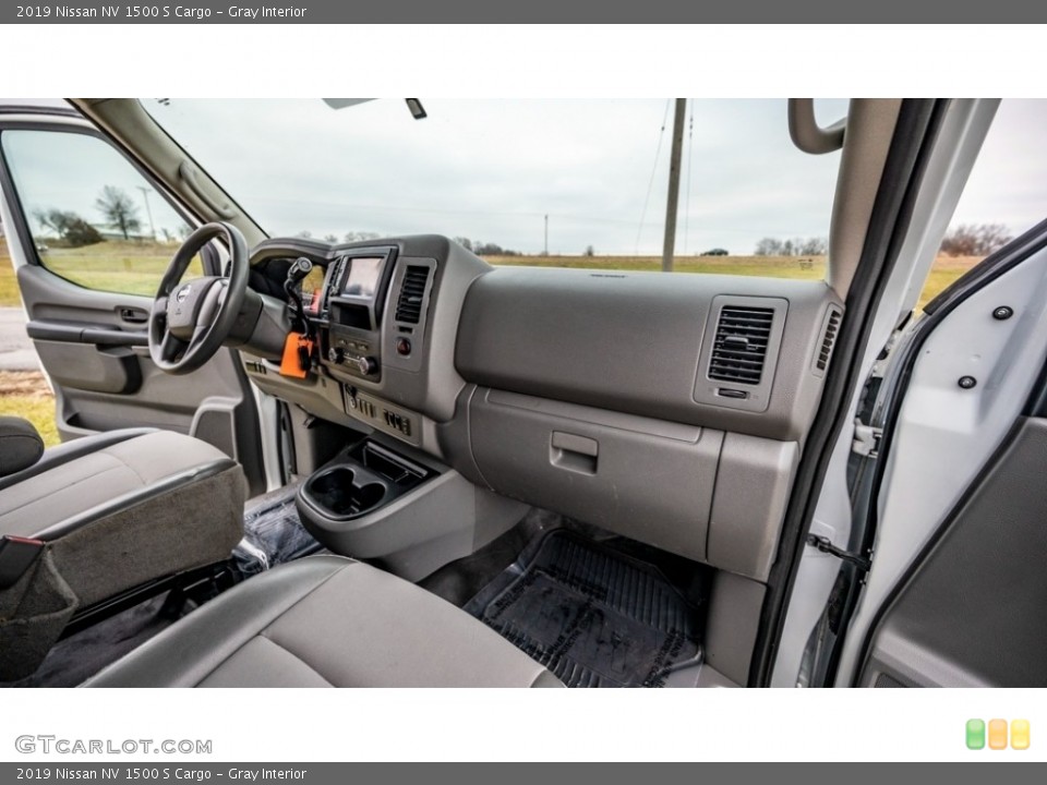 Gray 2019 Nissan NV Interiors