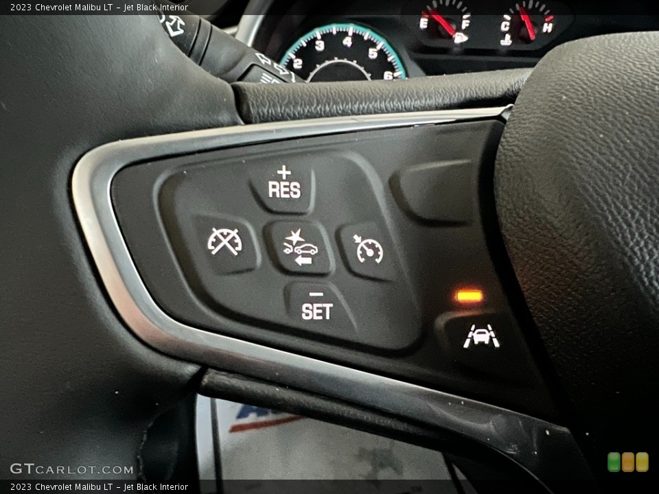 Jet Black Interior Steering Wheel for the 2023 Chevrolet Malibu LT #145298850
