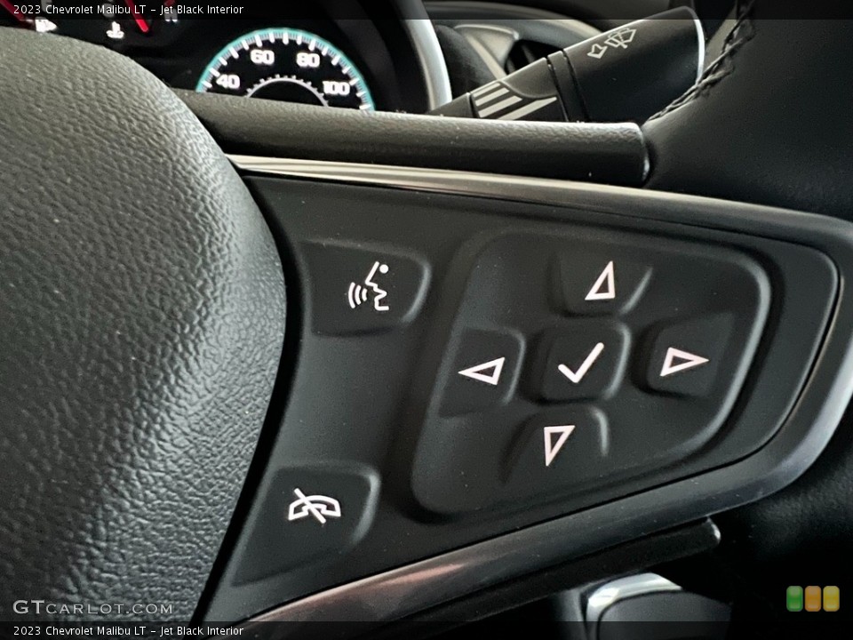 Jet Black Interior Steering Wheel for the 2023 Chevrolet Malibu LT #145298871