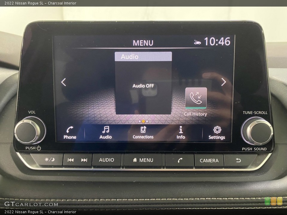 Charcoal Interior Controls for the 2022 Nissan Rogue SL #145299009