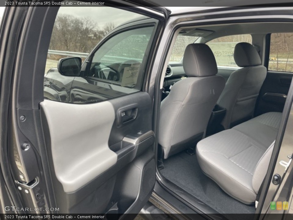 Cement Interior Rear Seat for the 2023 Toyota Tacoma SR5 Double Cab #145299225