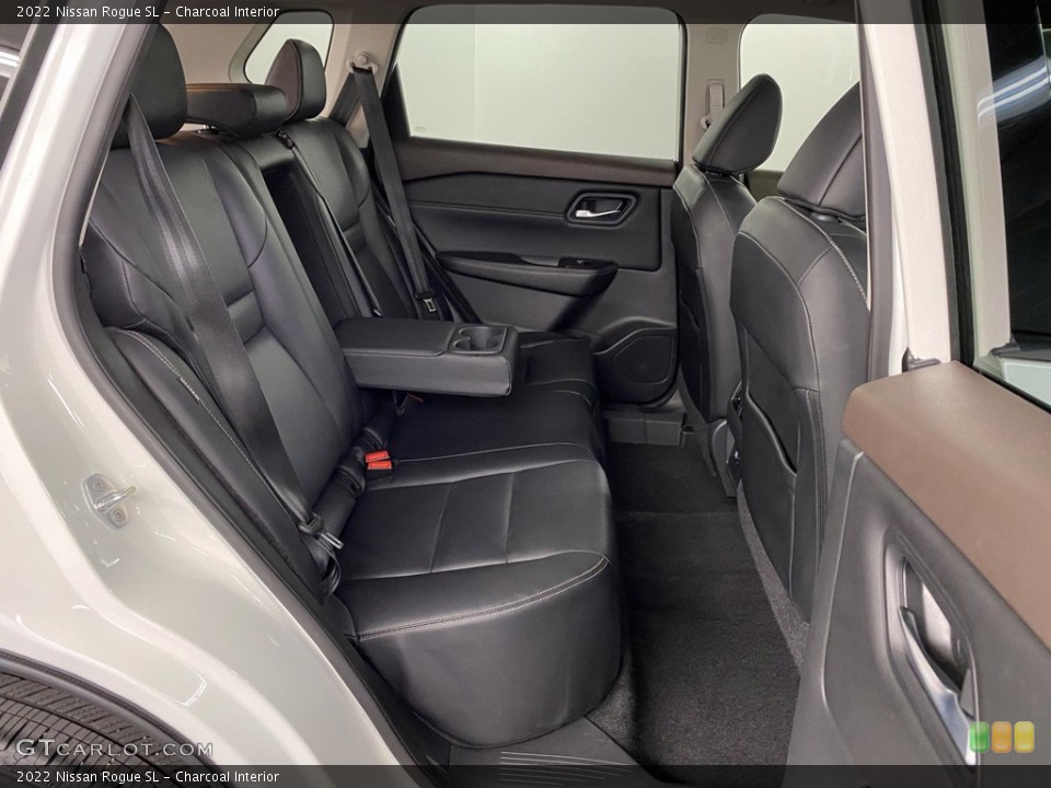 Charcoal Interior Rear Seat for the 2022 Nissan Rogue SL #145299279