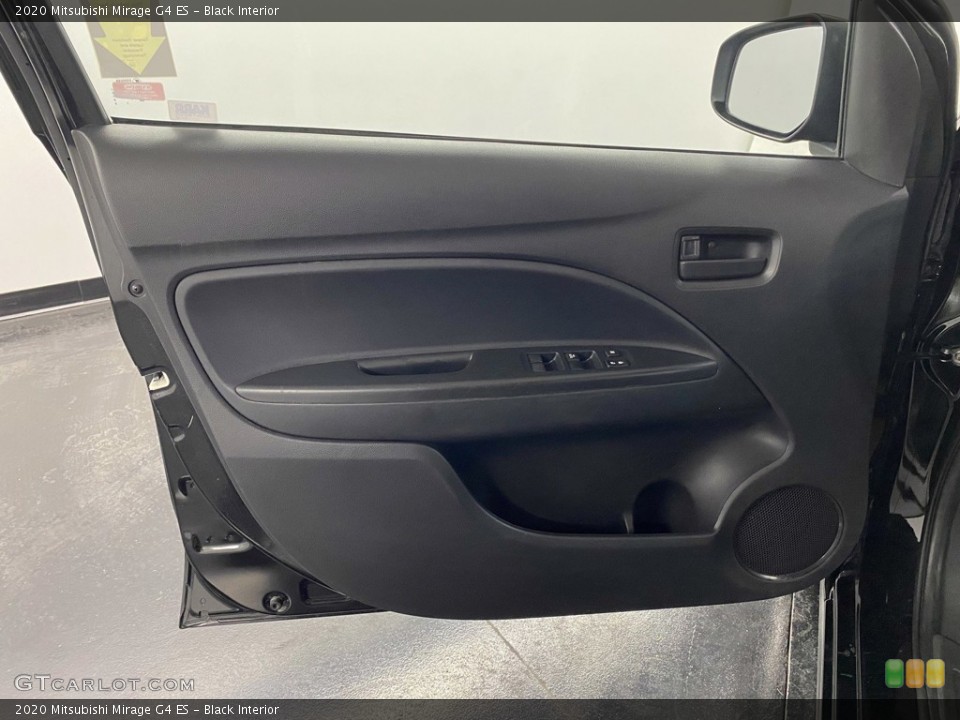 Black Interior Door Panel for the 2020 Mitsubishi Mirage G4 ES #145299894
