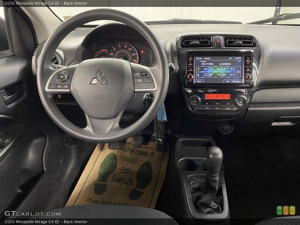 Black Interior Dashboard for the 2020 Mitsubishi Mirage G4 ES #145299975