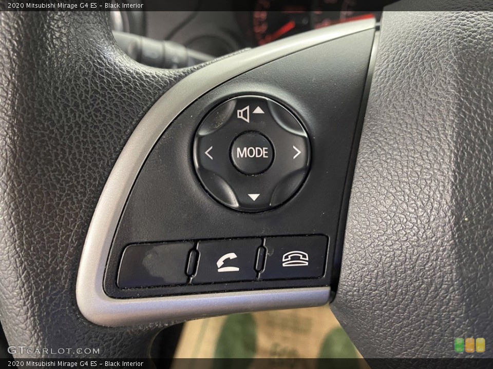 Black Interior Steering Wheel for the 2020 Mitsubishi Mirage G4 ES #145300005