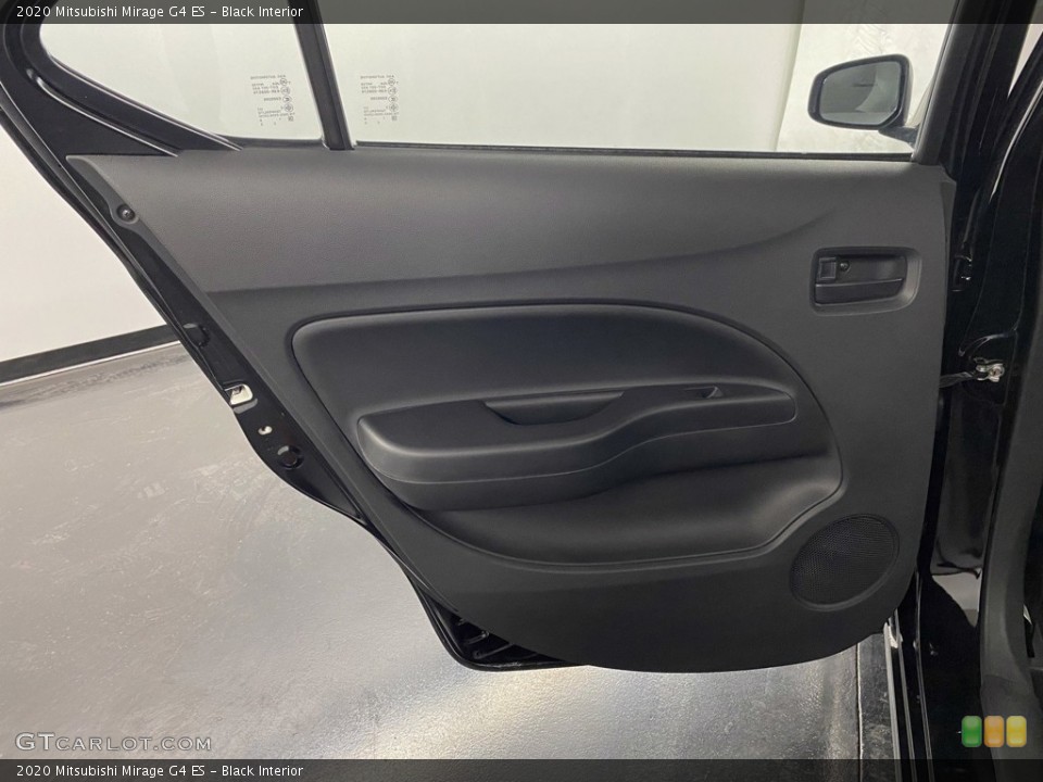 Black Interior Door Panel for the 2020 Mitsubishi Mirage G4 ES #145300272