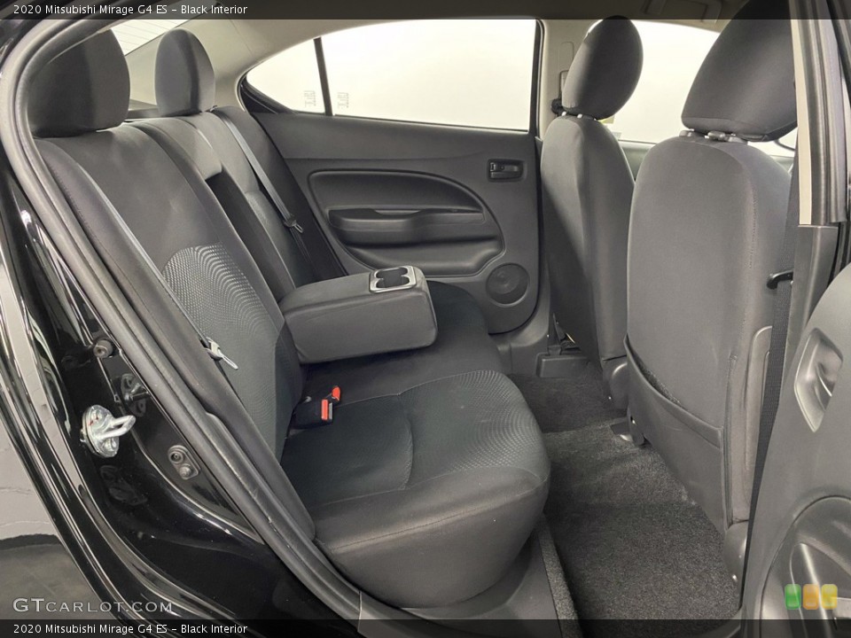 Black Interior Rear Seat for the 2020 Mitsubishi Mirage G4 ES #145300392