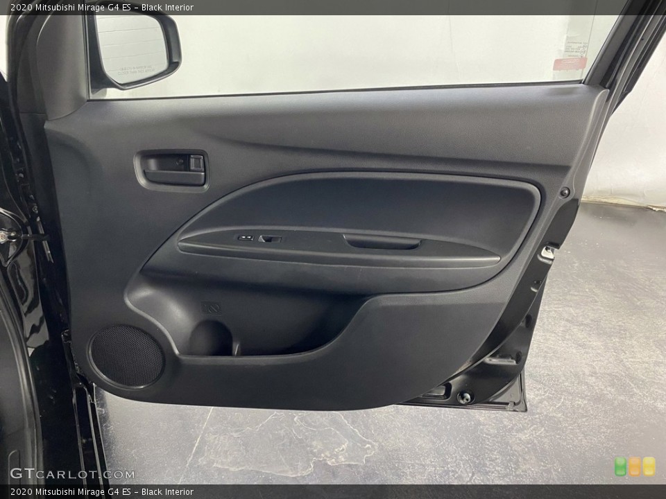 Black Interior Door Panel for the 2020 Mitsubishi Mirage G4 ES #145300422
