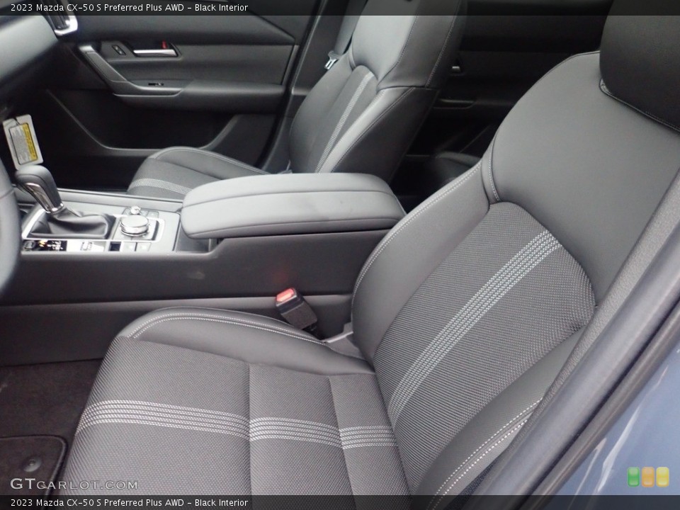 Black Interior Front Seat for the 2023 Mazda CX-50 S Preferred Plus AWD #145301280