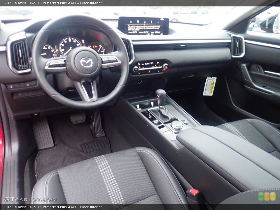 Black Interior Photo for the 2023 Mazda CX-50 S Preferred Plus AWD #145301736