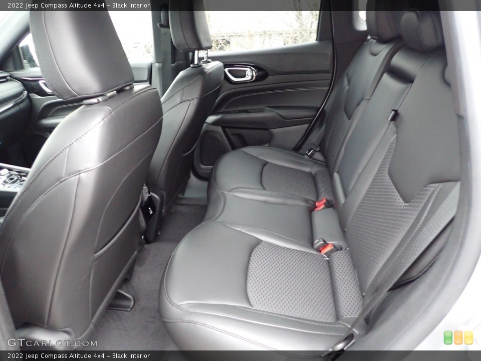 Black Interior Rear Seat for the 2022 Jeep Compass Altitude 4x4 #145302834