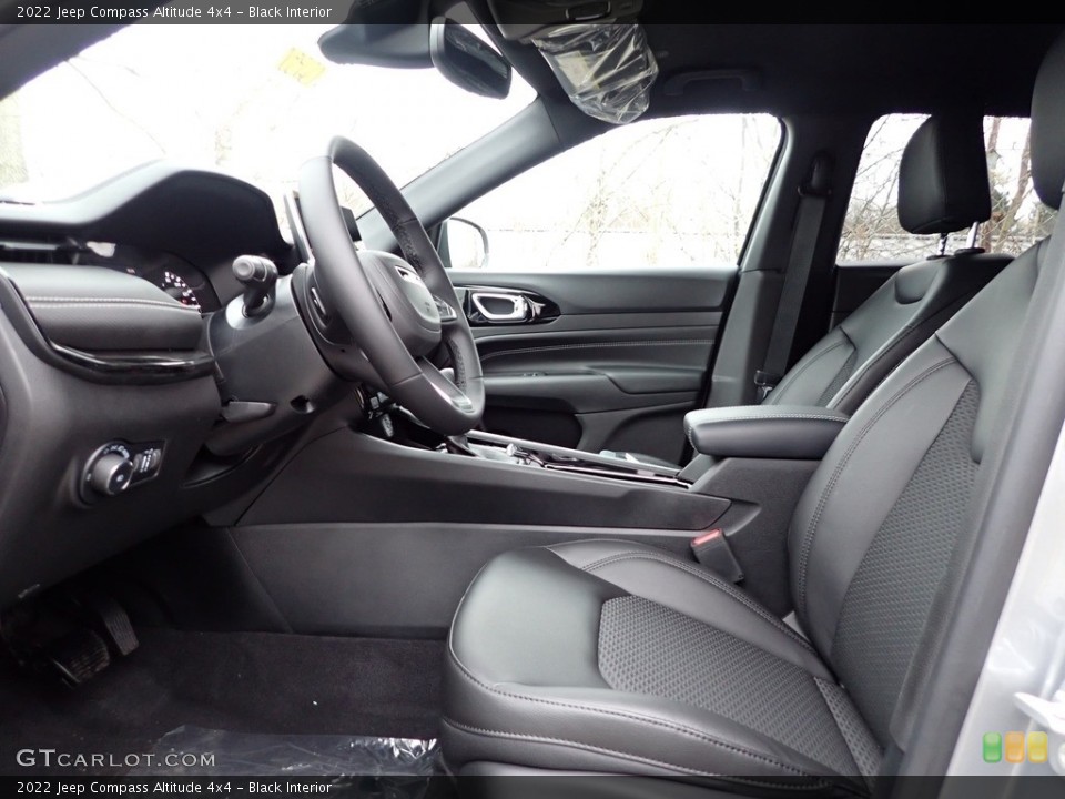 Black Interior Front Seat for the 2022 Jeep Compass Altitude 4x4 #145302870