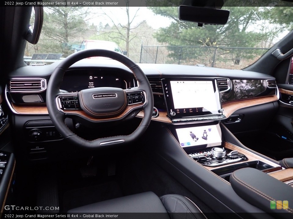 Global Black Interior Dashboard for the 2022 Jeep Grand Wagoneer Series III 4x4 #145303614