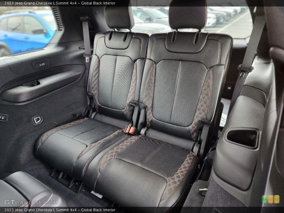 Global Black Interior Rear Seat for the 2023 Jeep Grand Cherokee L Summit 4x4 #145303746