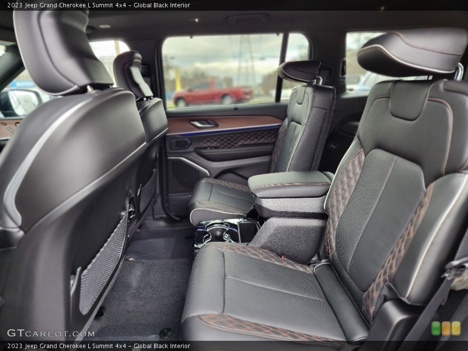 Global Black Interior Rear Seat for the 2023 Jeep Grand Cherokee L Summit 4x4 #145303758