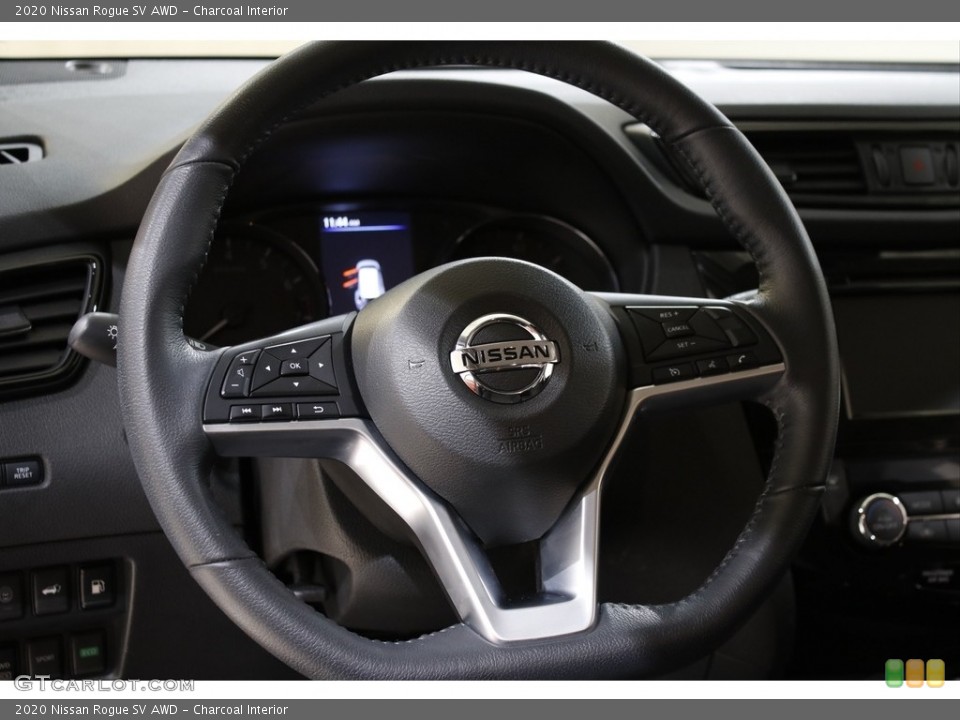 Charcoal Interior Steering Wheel for the 2020 Nissan Rogue SV AWD #145305771
