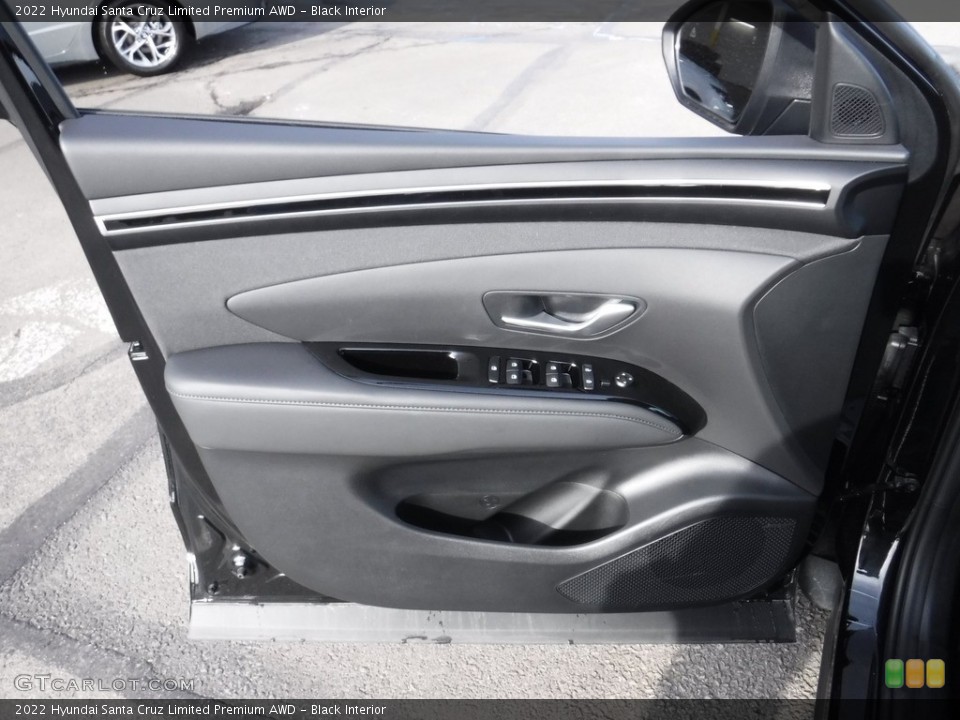 Black Interior Door Panel for the 2022 Hyundai Santa Cruz Limited Premium AWD #145309755
