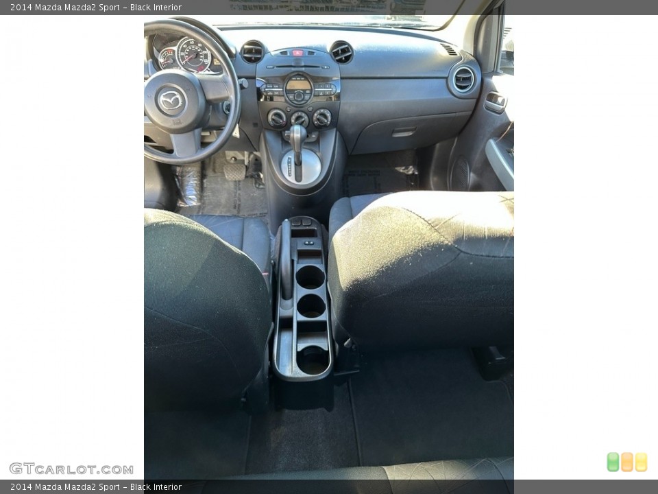 Black Interior Dashboard for the 2014 Mazda Mazda2 Sport #145310598