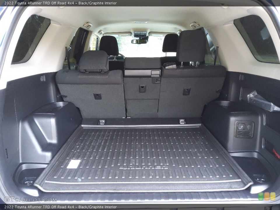 Black/Graphite Interior Trunk for the 2022 Toyota 4Runner TRD Off Road 4x4 #145312361