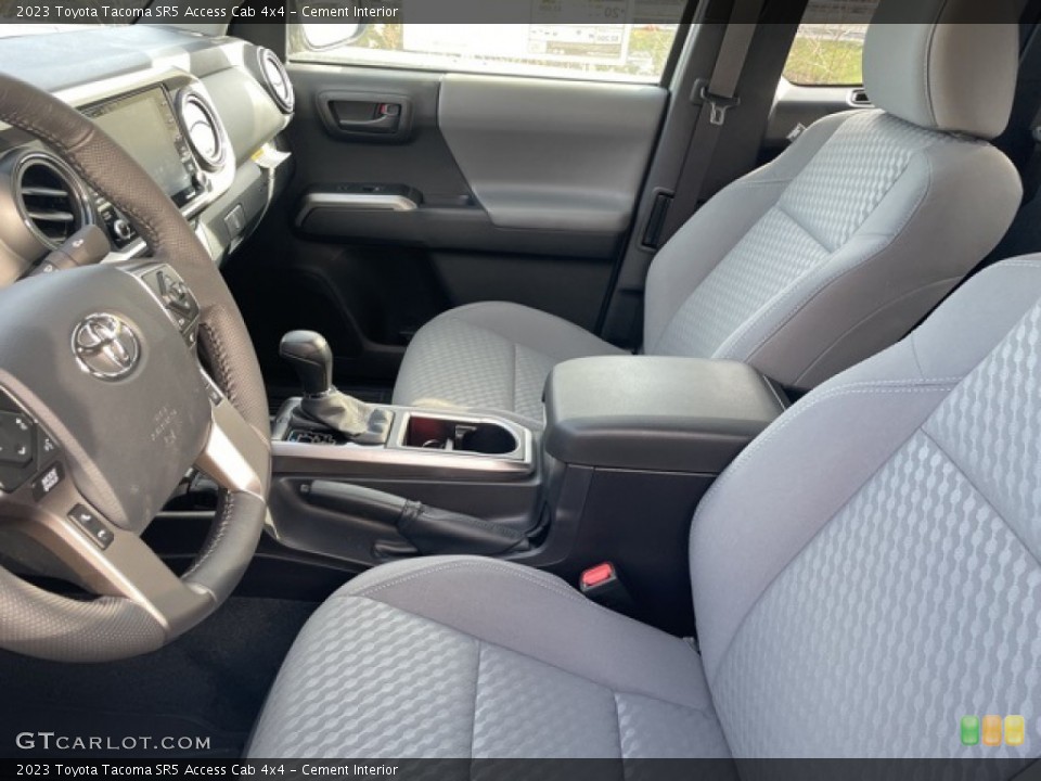 Cement Interior Photo for the 2023 Toyota Tacoma SR5 Access Cab 4x4 #145312493