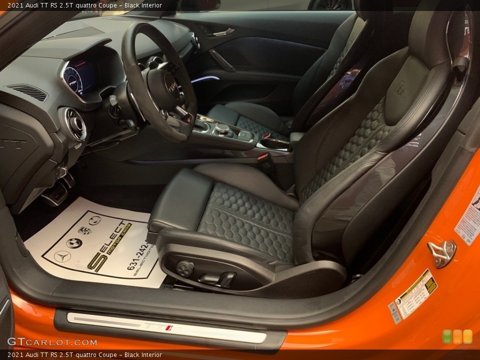 Black Interior Photo for the 2021 Audi TT RS 2.5T quattro Coupe #145312765