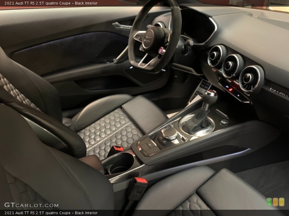 Black Interior Dashboard for the 2021 Audi TT RS 2.5T quattro Coupe #145312807