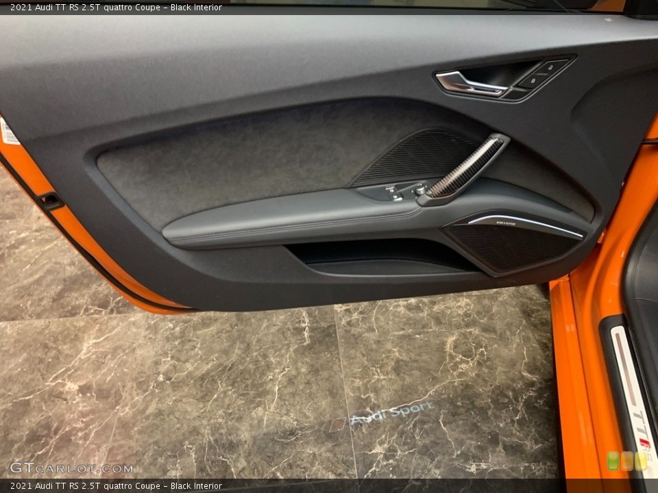 Black Interior Door Panel for the 2021 Audi TT RS 2.5T quattro Coupe #145312822