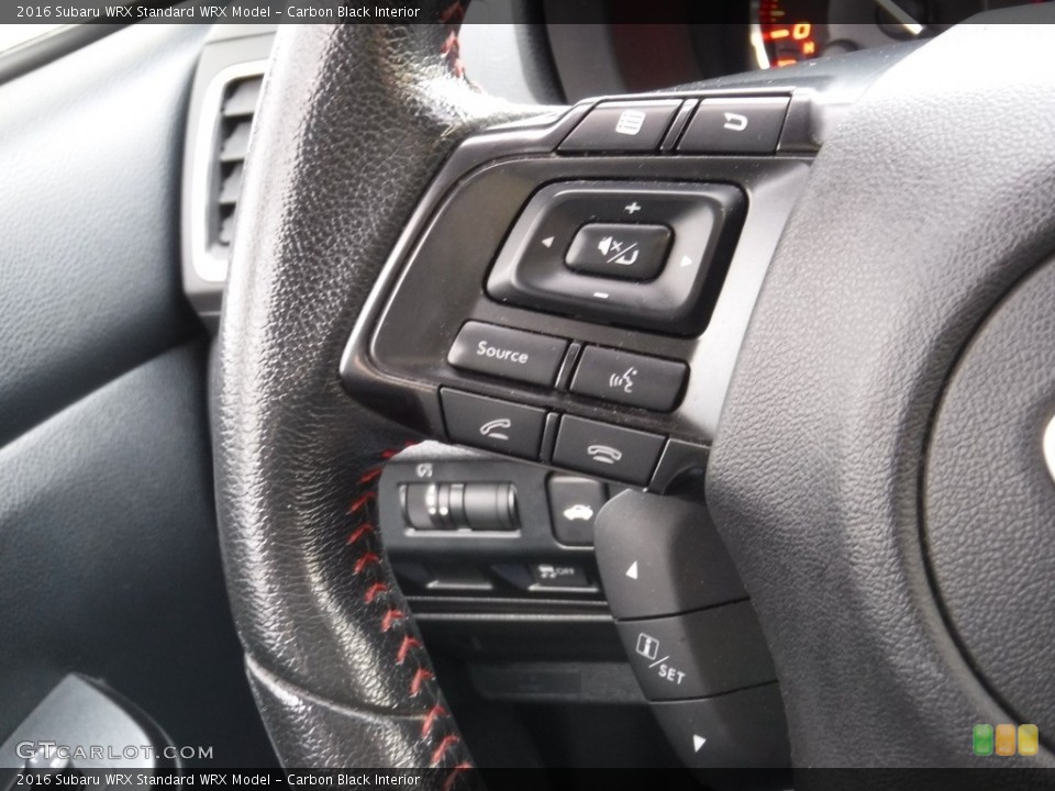 Carbon Black Interior Steering Wheel for the 2016 Subaru WRX  #145313262