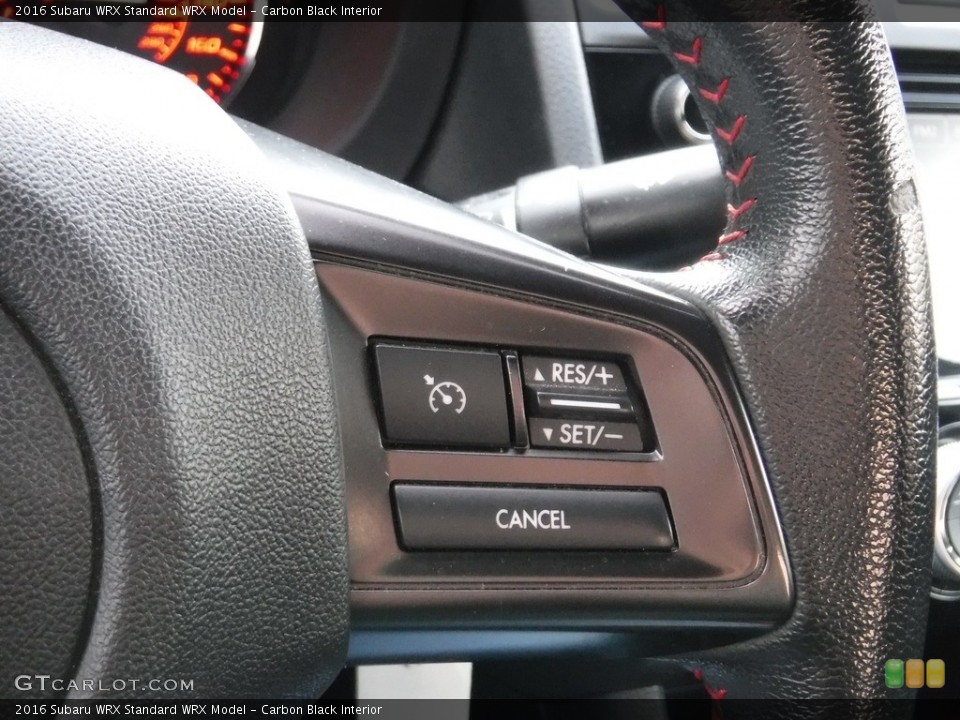 Carbon Black Interior Steering Wheel for the 2016 Subaru WRX  #145313265