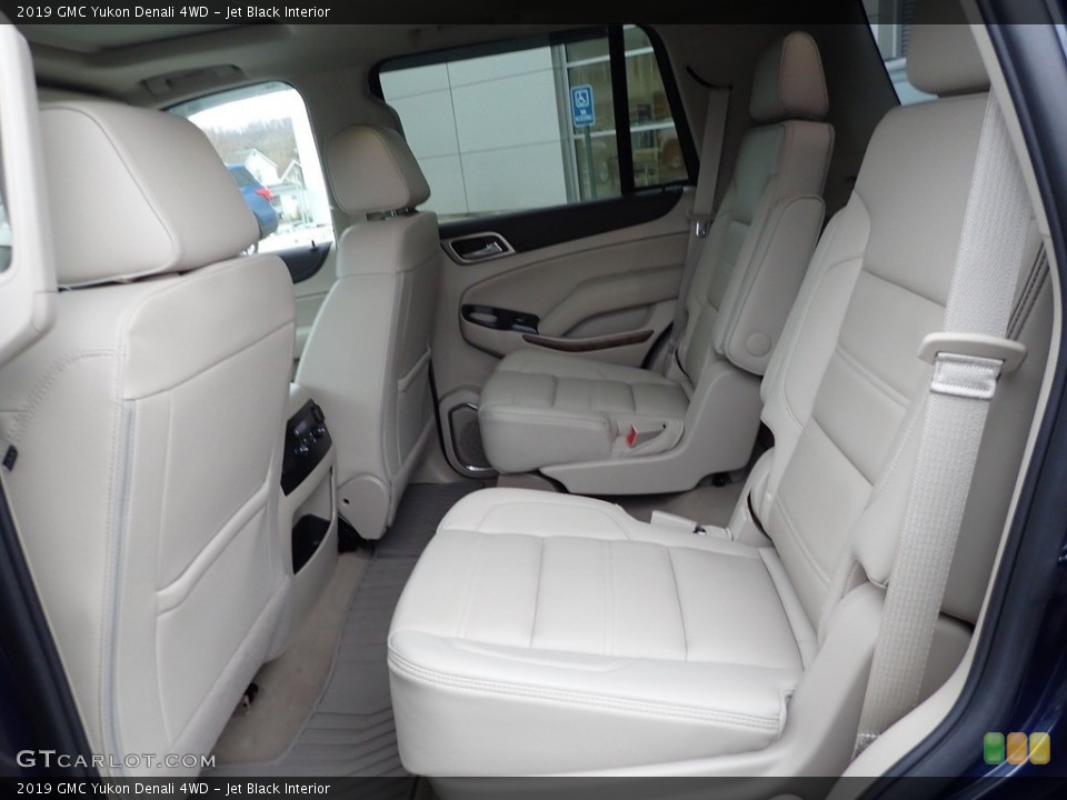 Jet Black Interior Rear Seat for the 2019 GMC Yukon Denali 4WD #145315122
