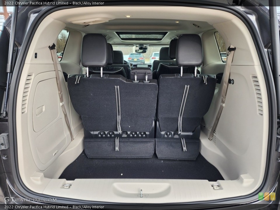 Black/Alloy Interior Trunk for the 2022 Chrysler Pacifica Hybrid Limited #145315716