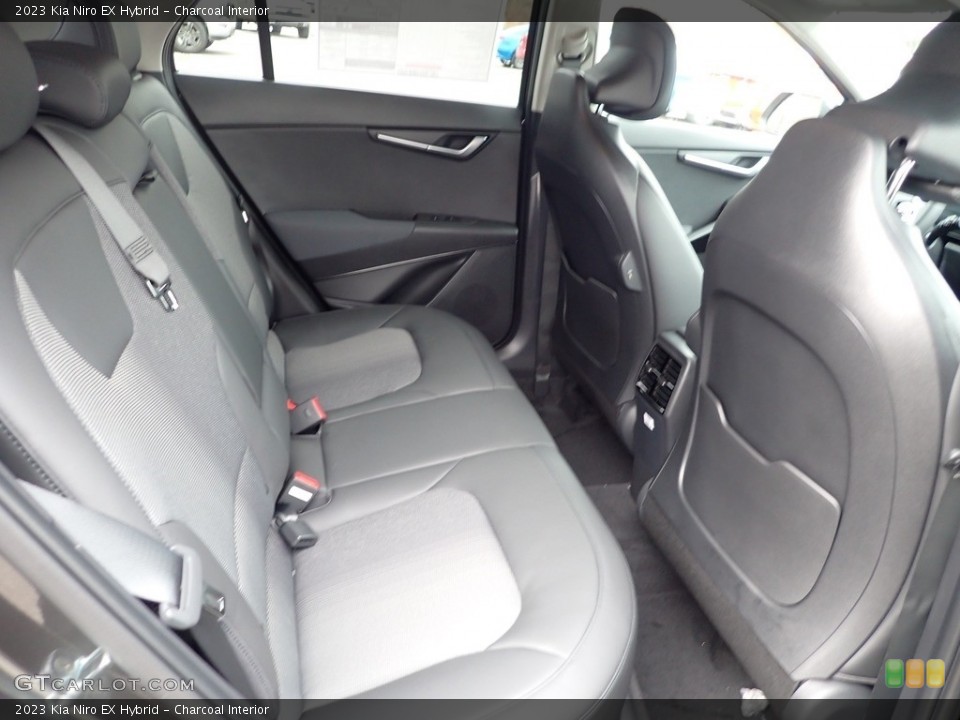 Charcoal Interior Rear Seat for the 2023 Kia Niro EX Hybrid #145316622