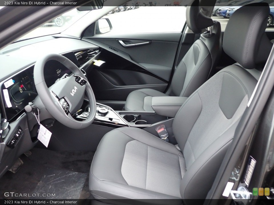 Charcoal Interior Photo for the 2023 Kia Niro EX Hybrid #145316709