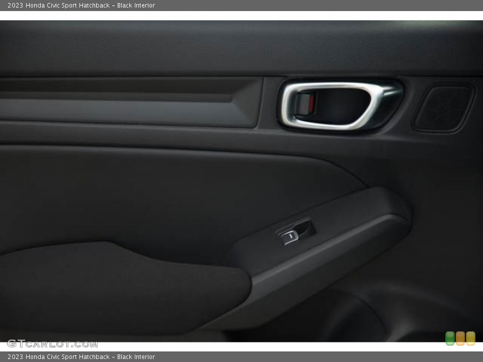 Black Interior Door Panel for the 2023 Honda Civic Sport Hatchback #145316895