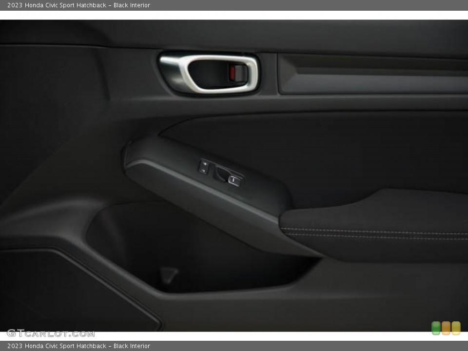 Black Interior Door Panel for the 2023 Honda Civic Sport Hatchback #145316928