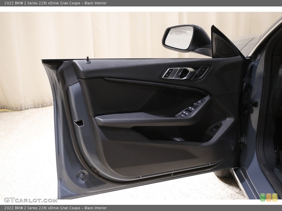 Black Interior Door Panel for the 2022 BMW 2 Series 228i xDrive Gran Coupe #145317519