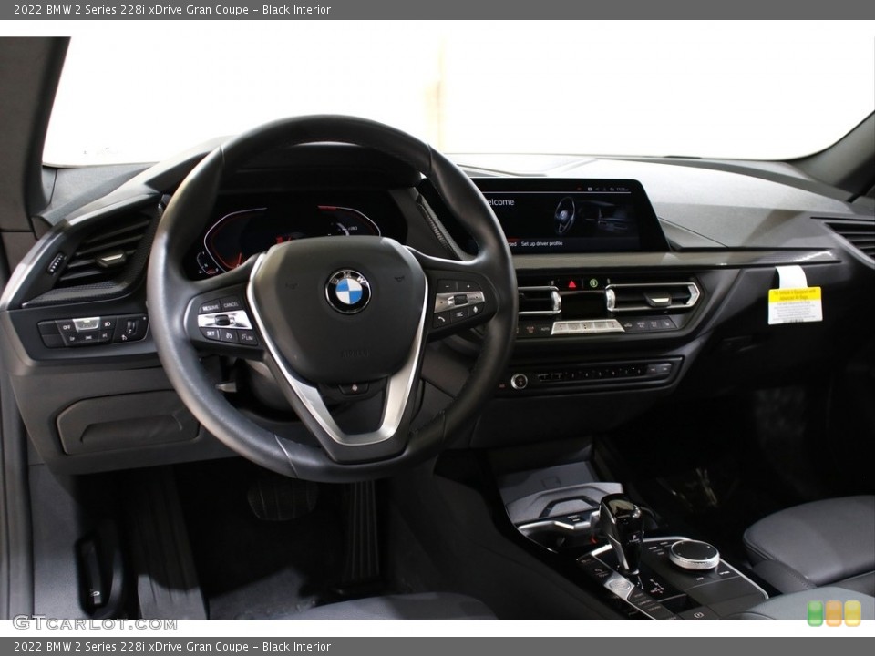 Black Interior Dashboard for the 2022 BMW 2 Series 228i xDrive Gran Coupe #145317561