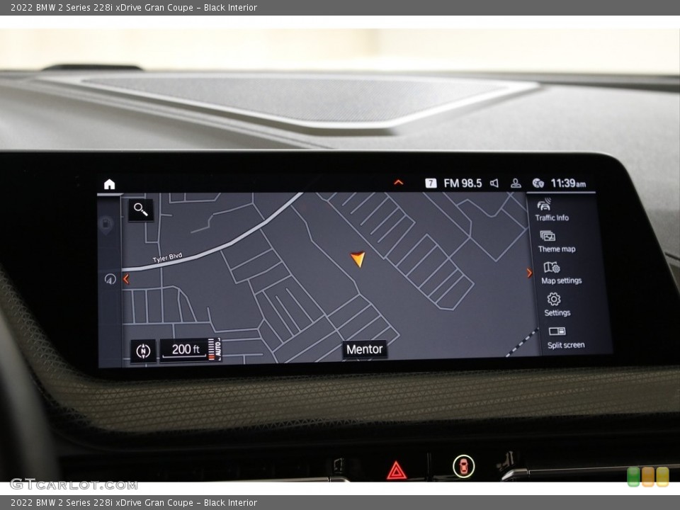 Black Interior Navigation for the 2022 BMW 2 Series 228i xDrive Gran Coupe #145317687