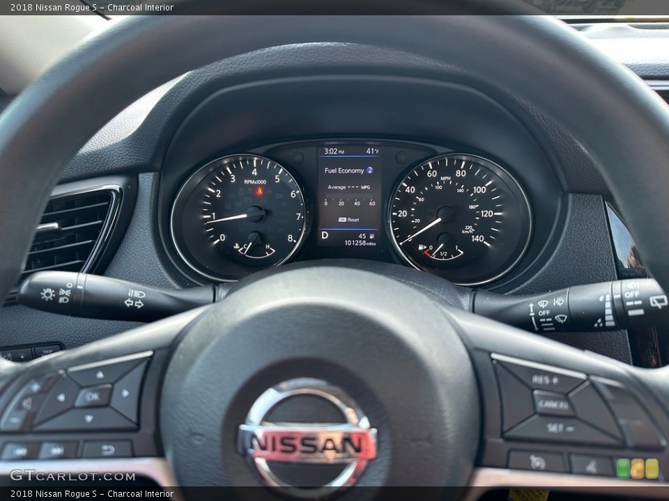 Charcoal Interior Gauges for the 2018 Nissan Rogue S #145318209