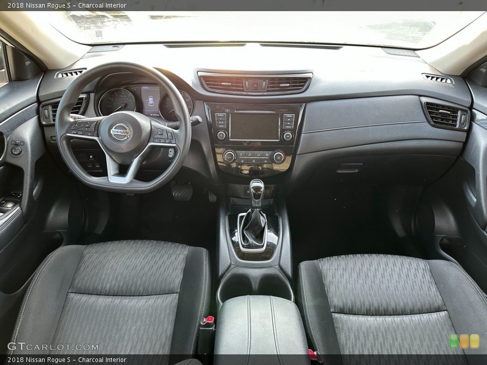 Charcoal Interior Photo for the 2018 Nissan Rogue S #145318230