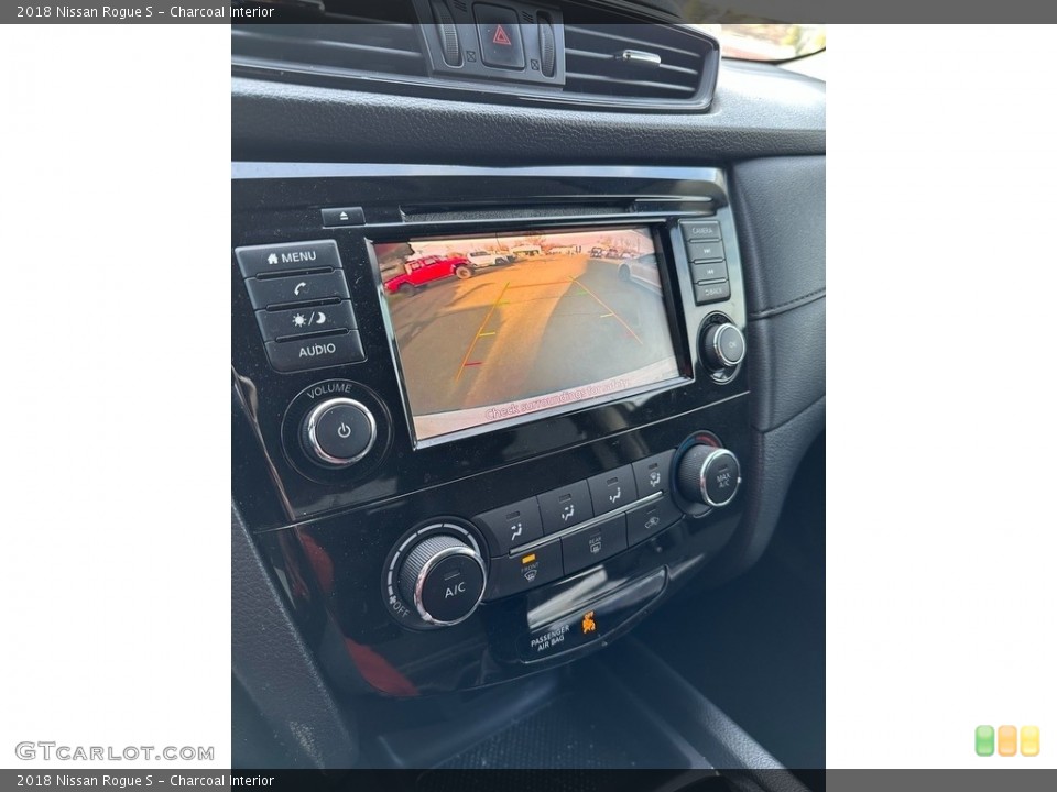 Charcoal Interior Controls for the 2018 Nissan Rogue S #145318254