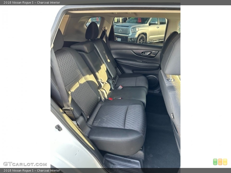 Charcoal Interior Rear Seat for the 2018 Nissan Rogue S #145318329