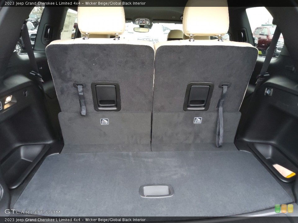 Wicker Beige/Global Black Interior Trunk for the 2023 Jeep Grand Cherokee L Limited 4x4 #145319085