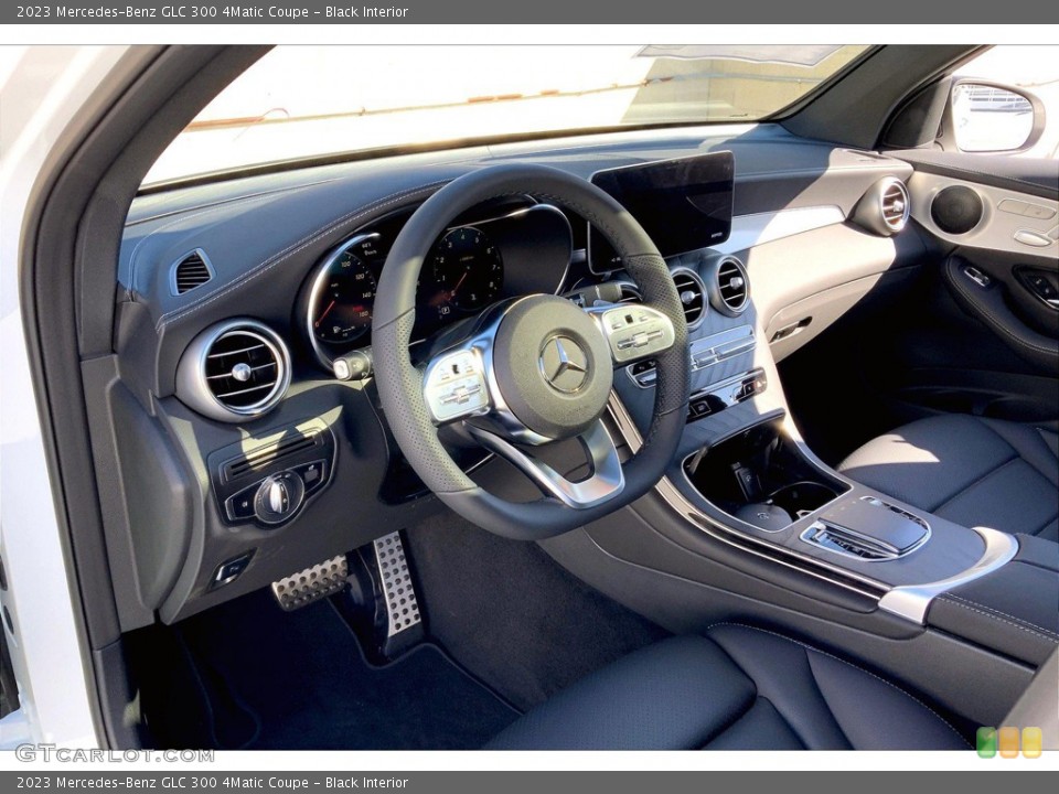 Black Interior Front Seat for the 2023 Mercedes-Benz GLC 300 4Matic Coupe #145320109